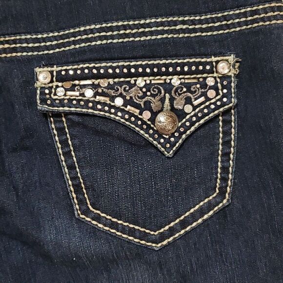 🌹Style & Company Rhinestone Premium Capris sz 10 - Picture 8 of 10